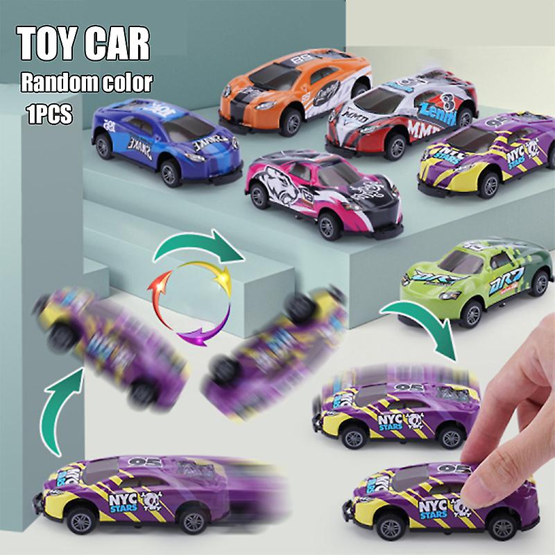 1pcs Stunt Toy Car Mini Cartoon Pull Back Car Toys Racing Mini Cars Educational Toys Cartoon Model Car Toys For For Boys Vehicle