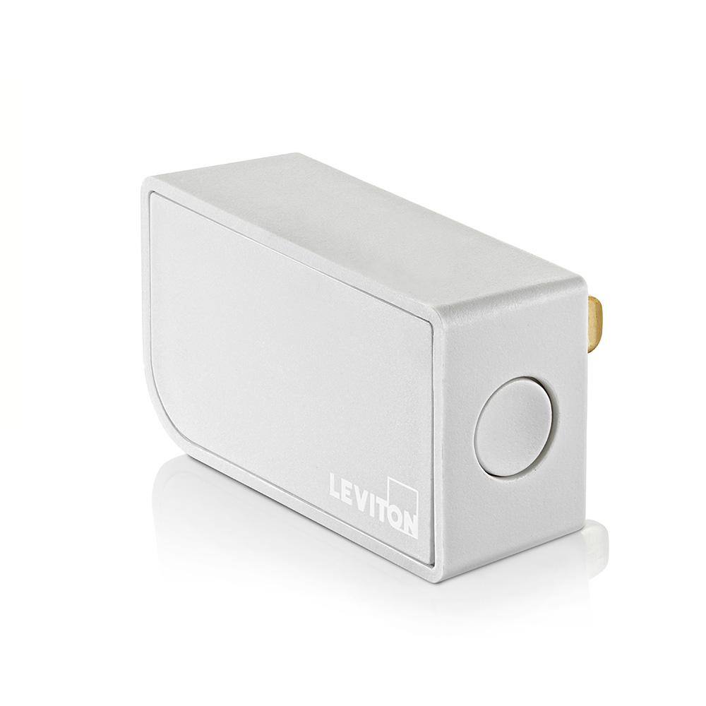 Leviton Decora Smart Wi-Fi Bridge Use with DN6HDDN15S No-Neutral Dimmers and Switches R02-MLWSB-1RW