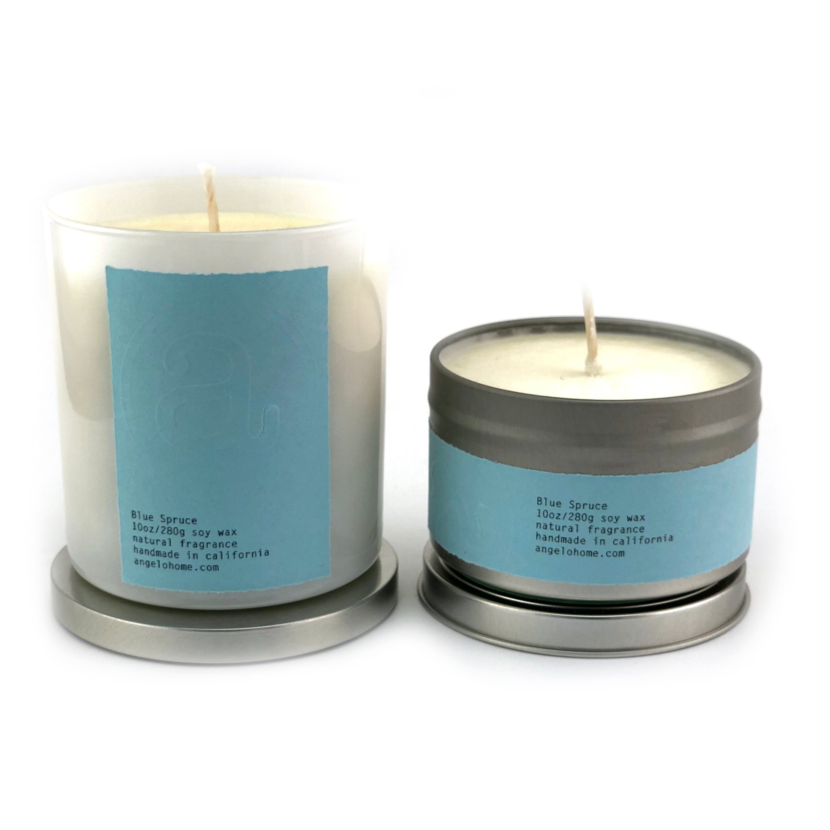 angelo:HOME Blue Spruce Christmas Tree Scented Candle