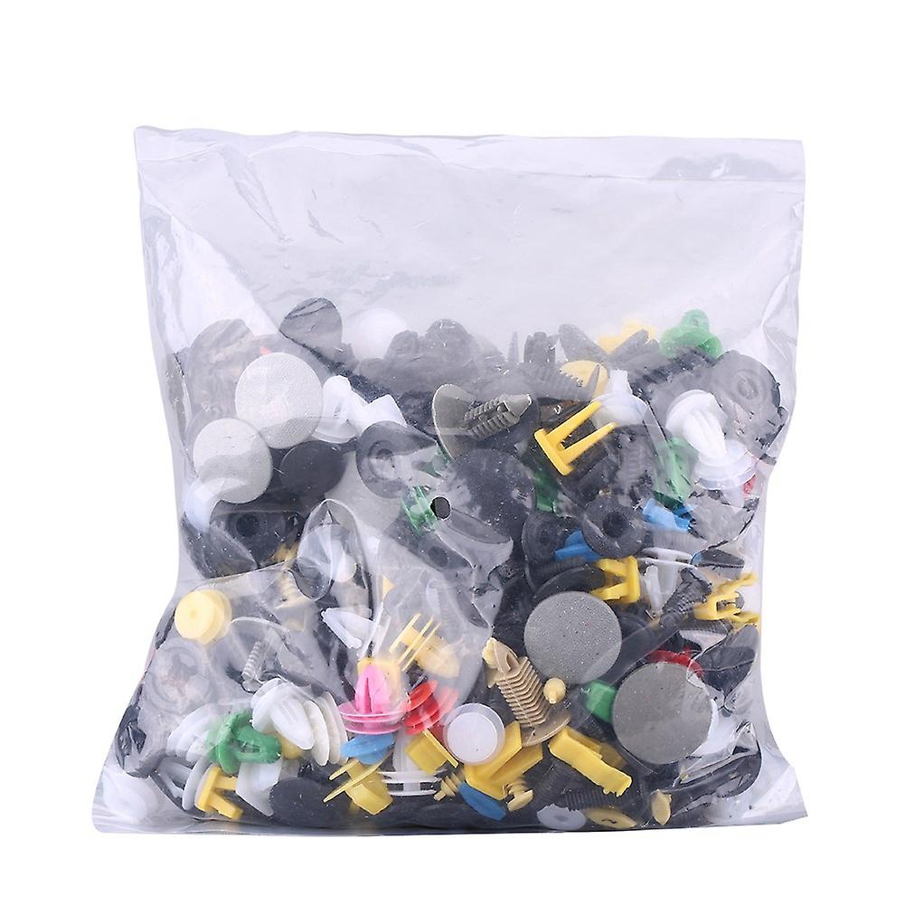 500pcs Assorted Plastic Car Door Trim Clip Bumper Fastener Retainer Rivet Push Pin Kit