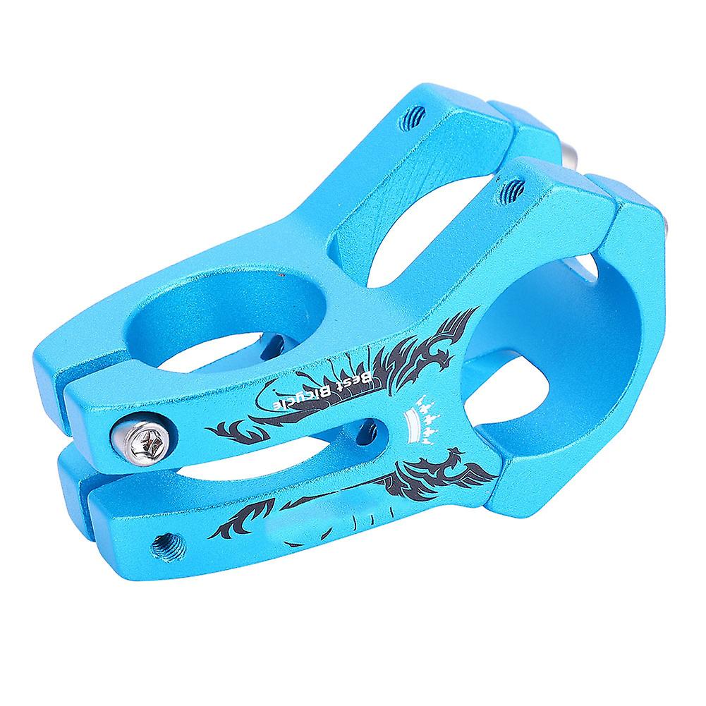 Wake 31.8mm Durable Mountain Road Bike Handlebar Stems Aluminum Alloy Bicycle Bar Stem Blue