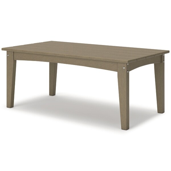 Signature Design by Ashley Hyland wave Outdoor Coffee Table