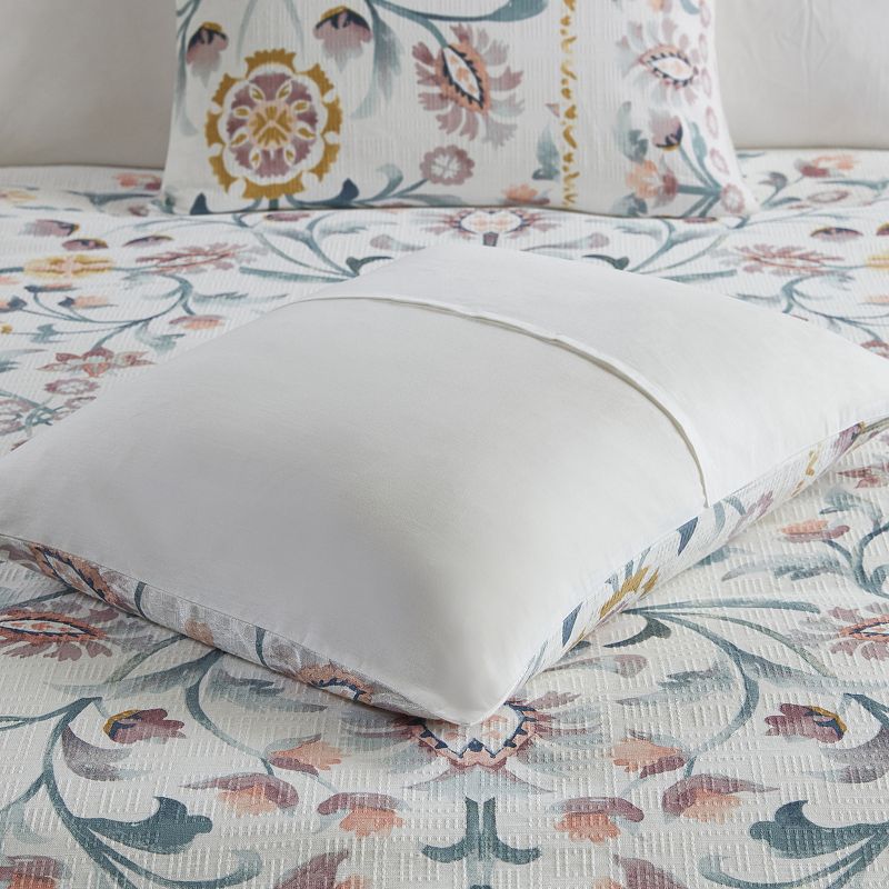 Madison Park Chloe 3-Piece Floral Duvet Cover Set