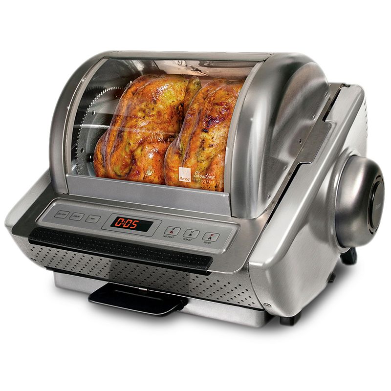 Ronco Ez-store Rotisserie Oven， Large Capacity (15lbs) Countertop Oven