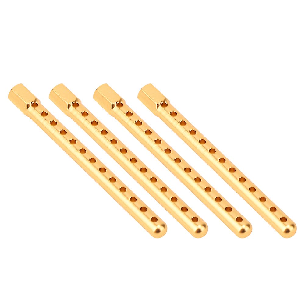 4pcs Car Shell Column Fit For Hsp 94102 / 94122 / 94103 / 94123 1/10 Rc Car Modelgold