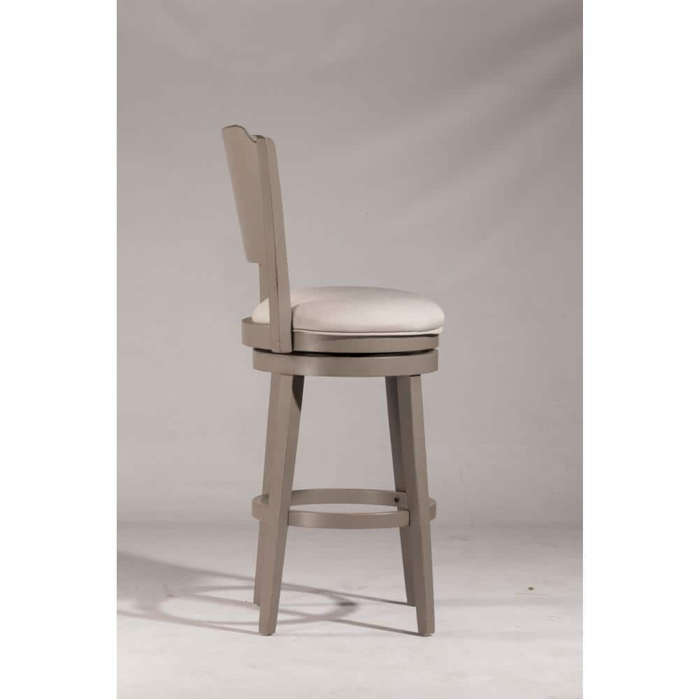 Hillsdale Furniture Clarion Distressed Gray Swivel Bar Stool 4541-830