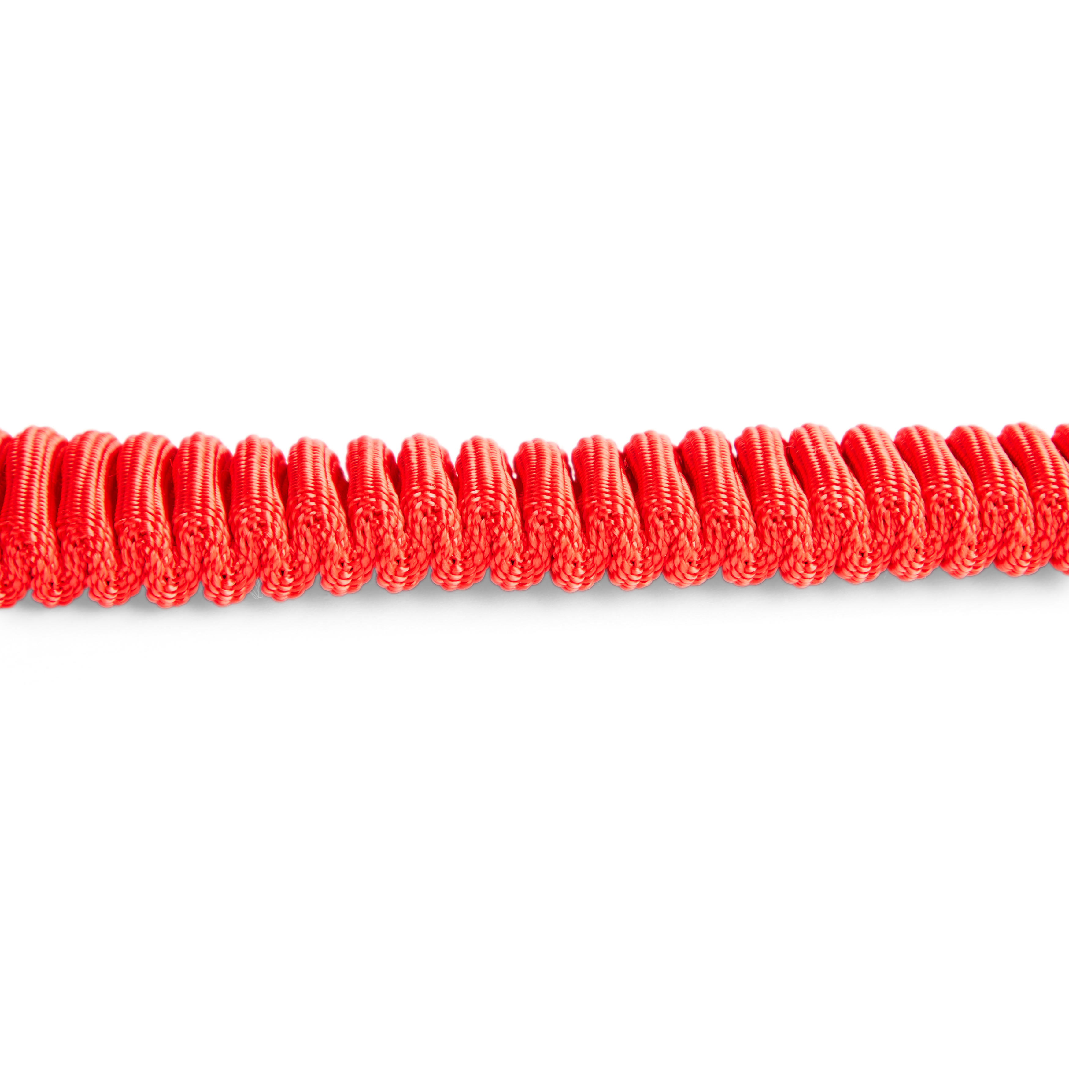 YOULY Red Shock Absorbing Dog Leash， 5 ft.