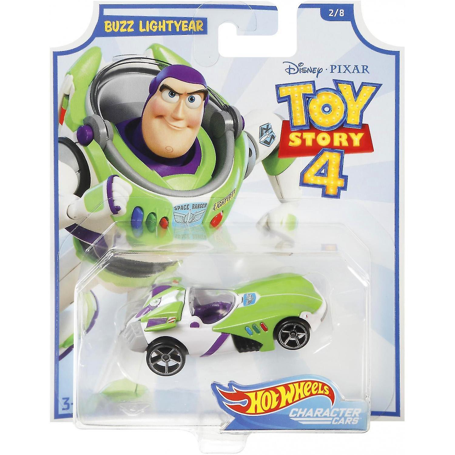 2-Pack Hot Wheels Cars Toy Story 4 Racers 1:64 Cars Metal