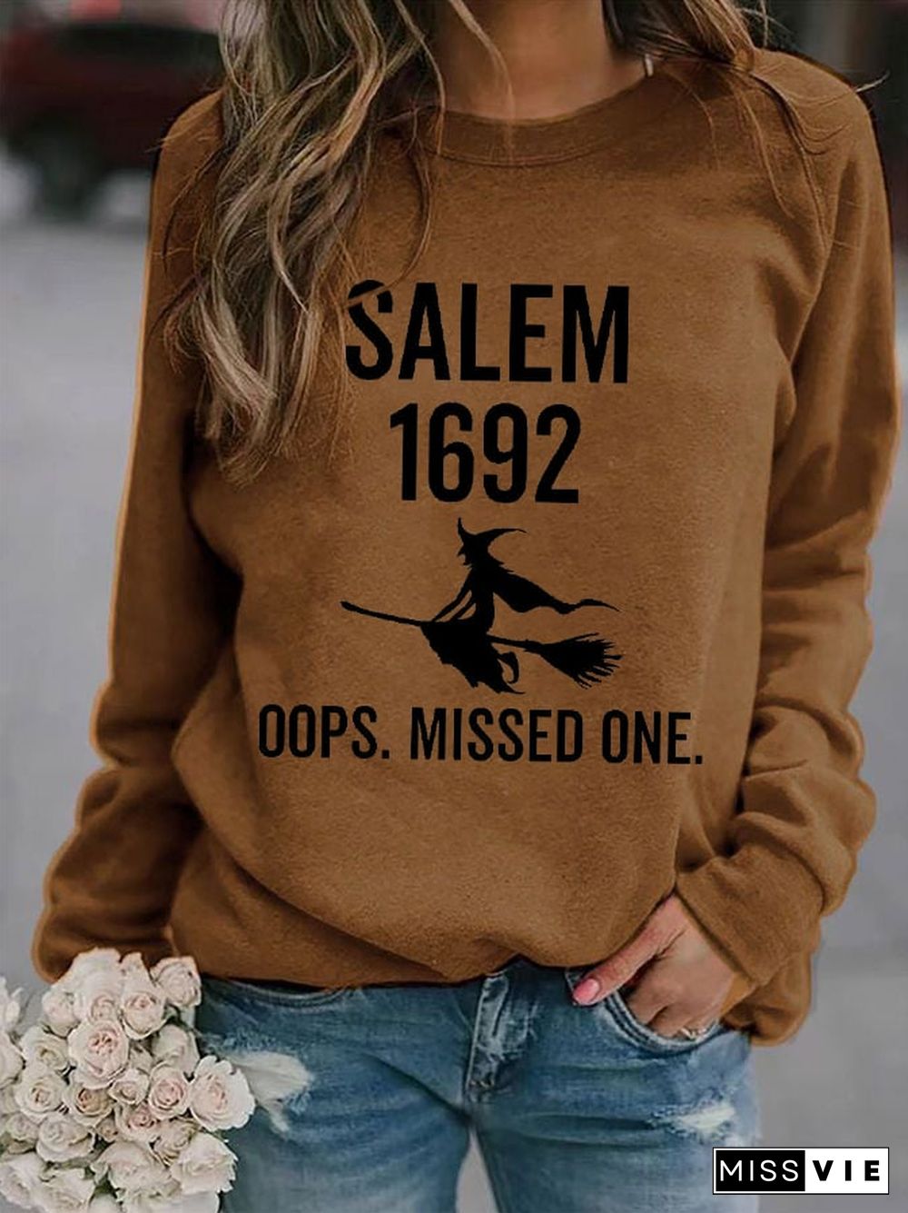 Women's Salem 1692 Ooops.Missed One Sweatshirt