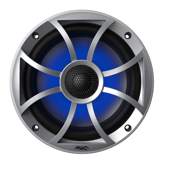 60 watt Rms Coaxial Speakers With Silver Xs Grilles pair