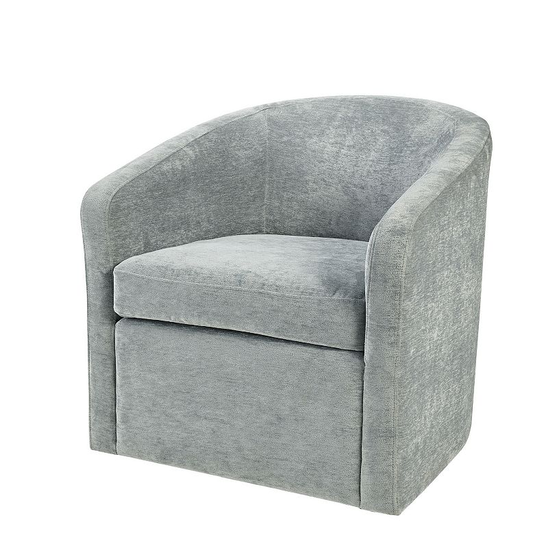 Martha Stewart Amber Upholstered Swivel Accent Chair