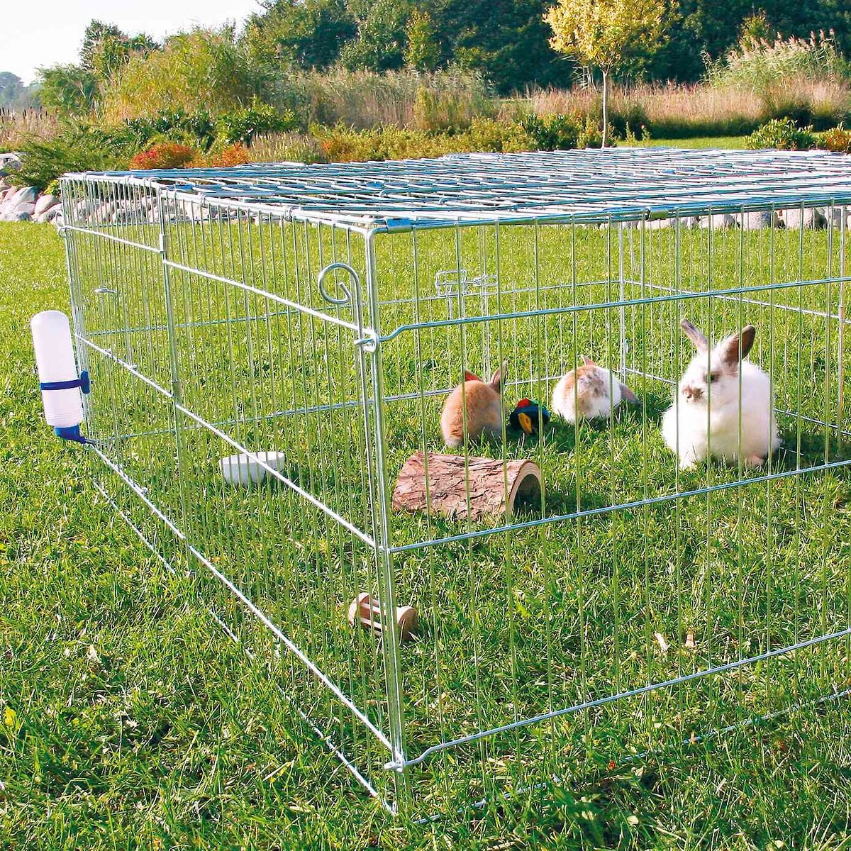 TRIXIE Natura Portable Outdoor Rabbit Cage