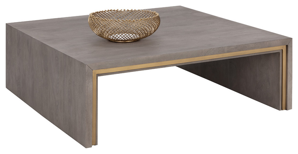 Hilbert Coffee Table   Transitional   Coffee Tables   by Sunpan Modern Home  Houzz