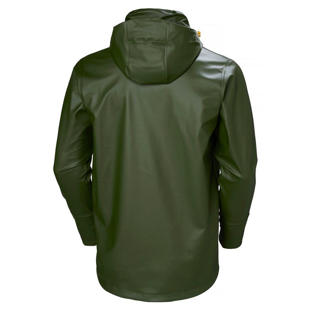 Helly Hansen PU Gale Waterproof Rain Jacket Army Green 4X