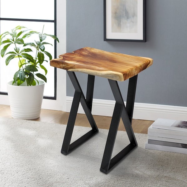 Home Soft Things Z Shape Iron Table Legs 2 Pieces Side Table legs