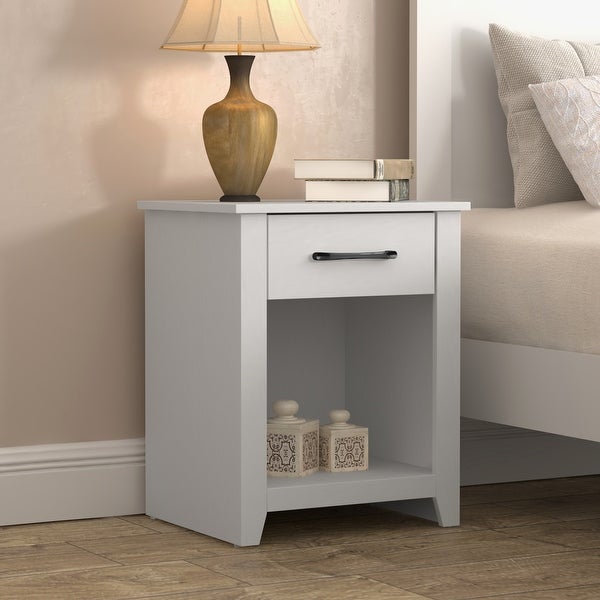 Gretta 1-Drawer Nightstand (23 in. H x 18.7 in. W x 15.7 in. D) (Set of 2) - - 37362397