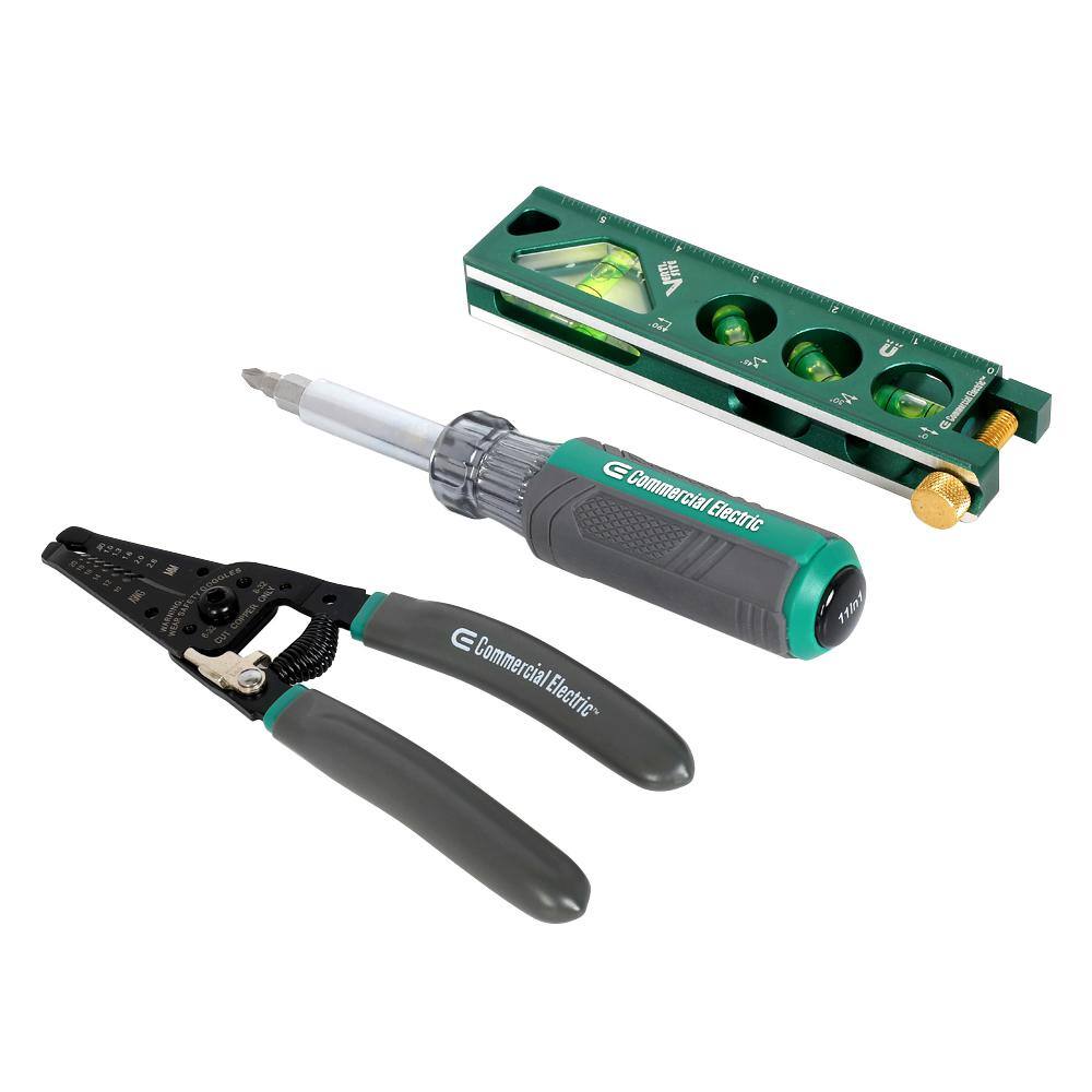 Commercial Electric Electrician's Tool Set (3-Piece) CE220302