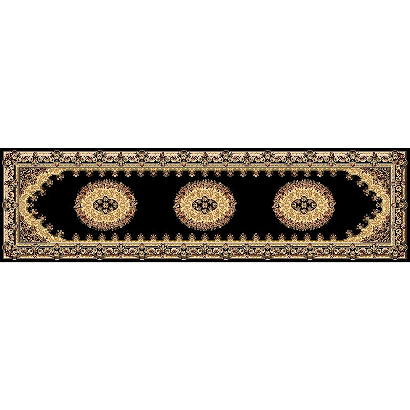 Rugs America Kerman Framed Floral Rug