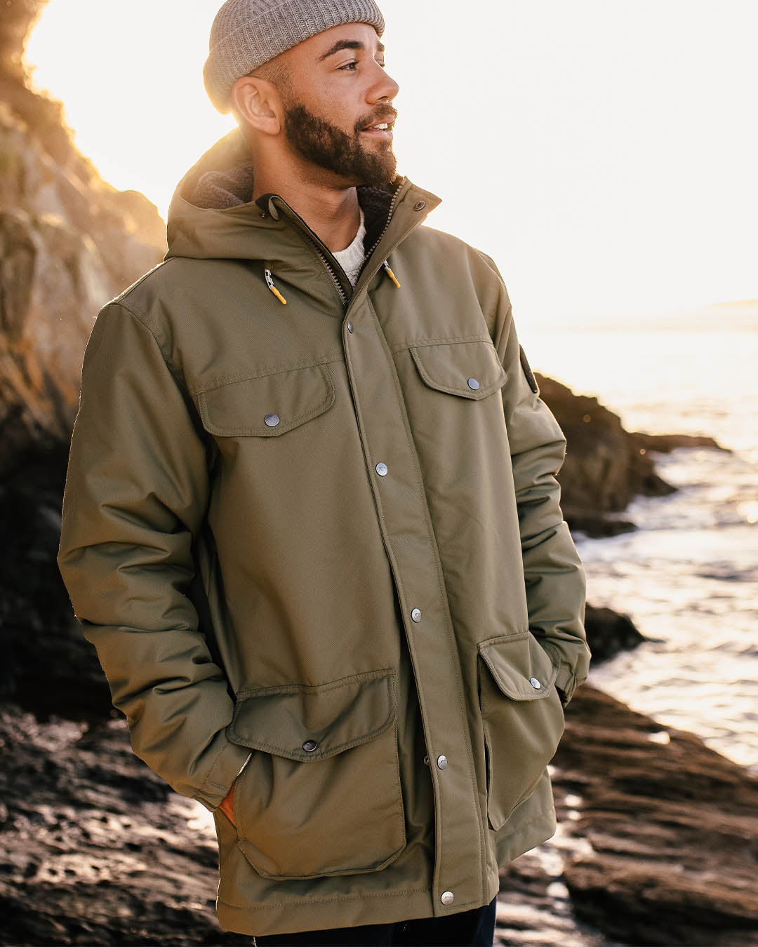 Baltic Jacket - Dusty Olive