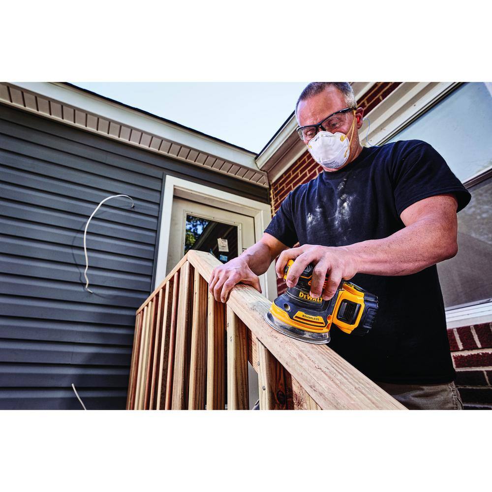 DW 20V MAX XR Cordless Brushless 5 in. Random Orbital Sander (Tool Only) DCW210B