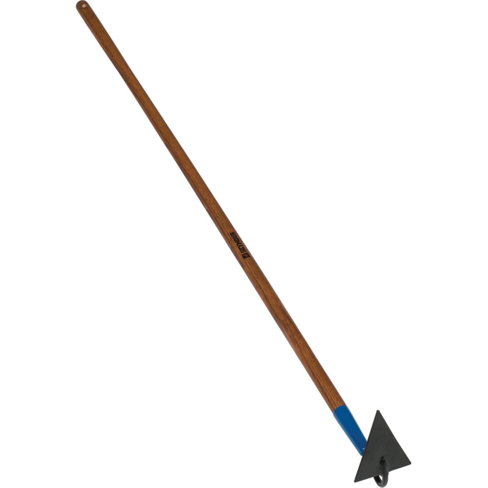 SEYMOUR 60710 V-Hoe with 4&quot; x 5&quot; Head and 54&quot; Hardwood Handle