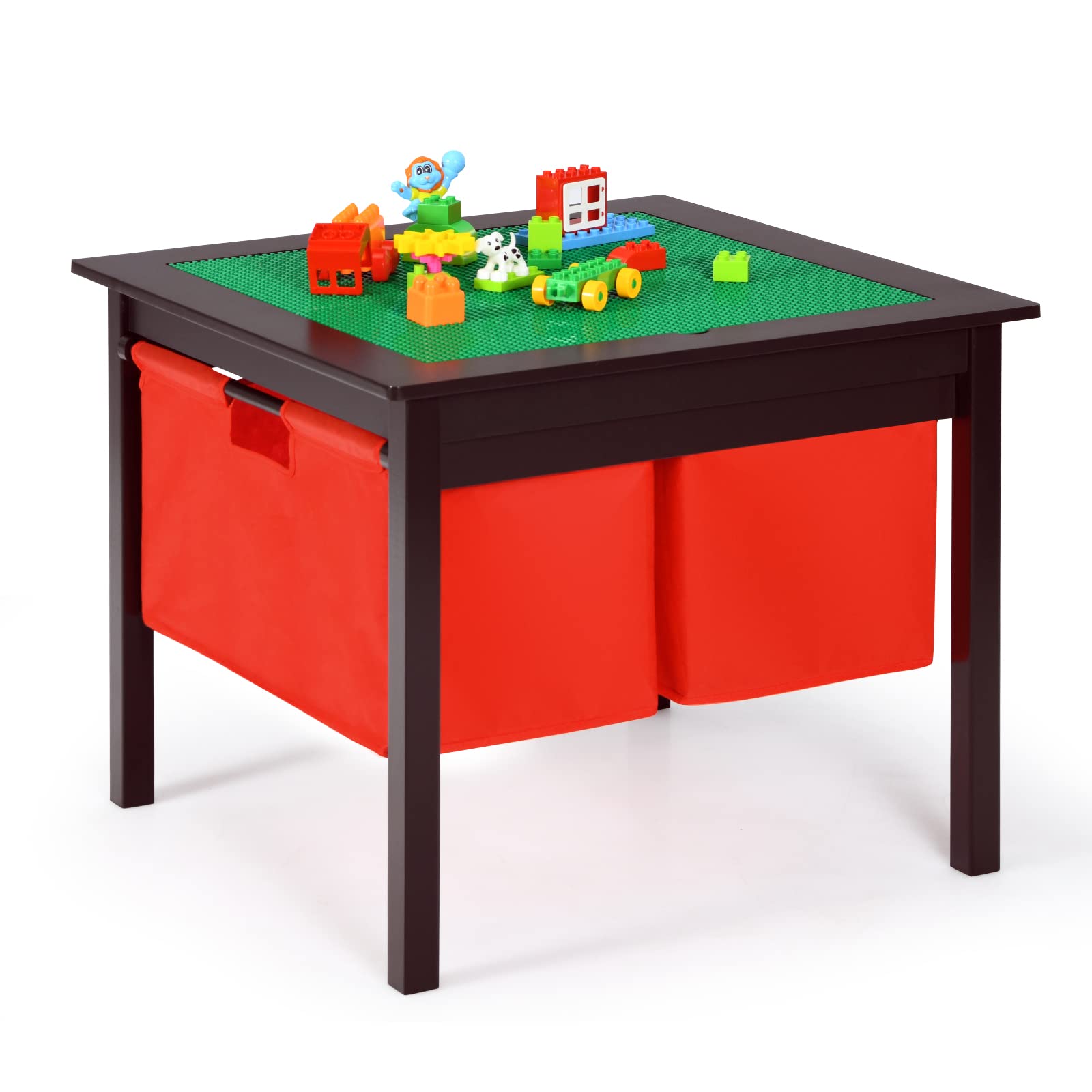 Costzon Kids Table, Children Wooden Activity Table