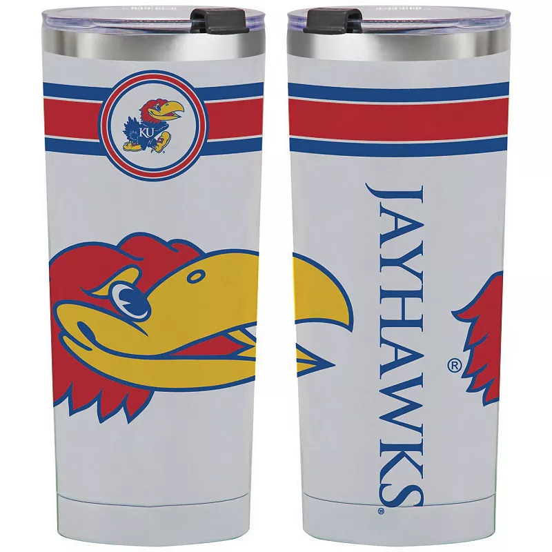 Kansas Jayhawks 24oz. Classic Stainless Steel Tumbler