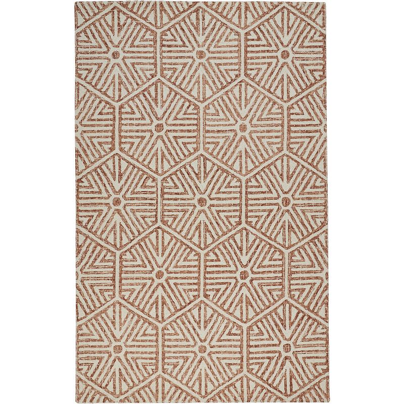 Weave and Wander Veran Geometric Ornamental Area Rug