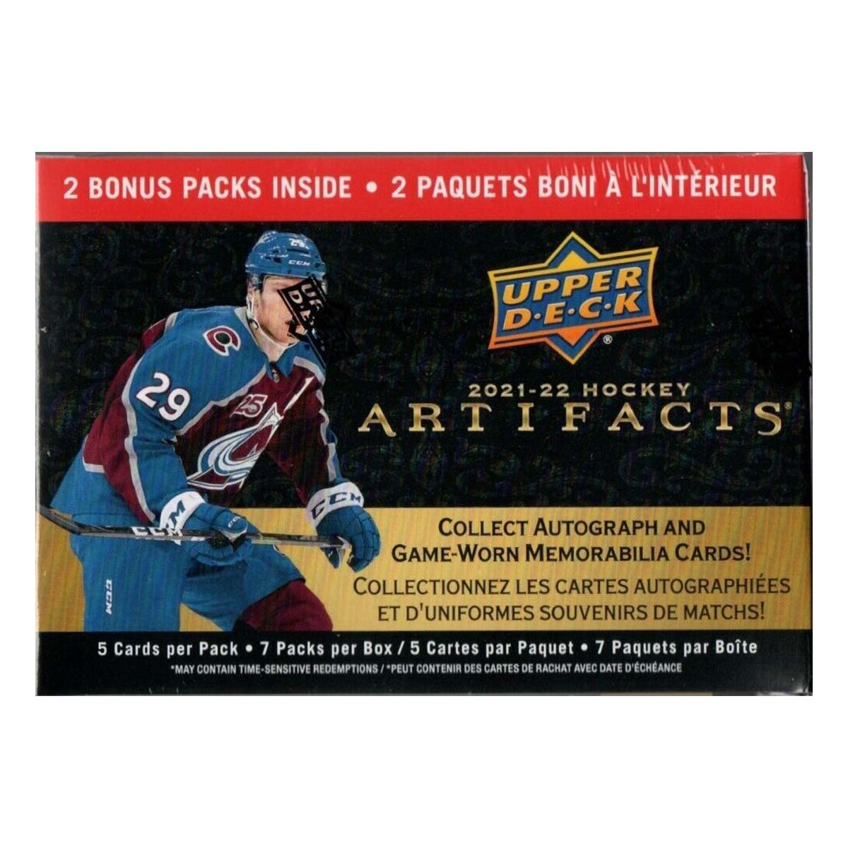 2021-2022 Upper Deck ARTIFACTS Hockey Trading Cards Blaster Box