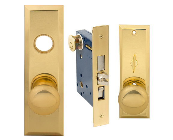 Em D Kay 5700AL Apartment Mortise Lockset   Left H...