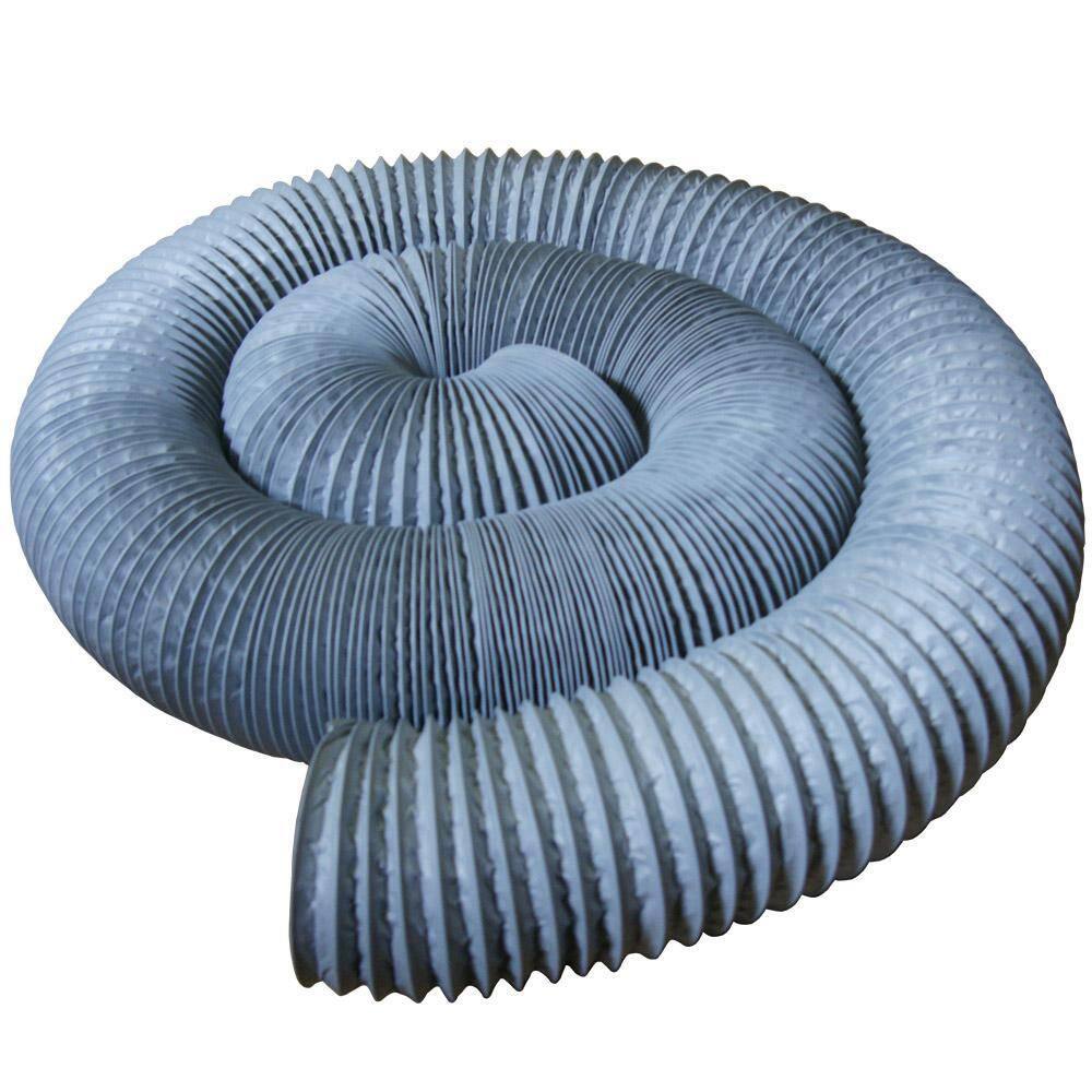 Rubber-Cal 12 in. I.D. x 25 ft. HVAC Ventilation-Flexible Duct 01-225-12