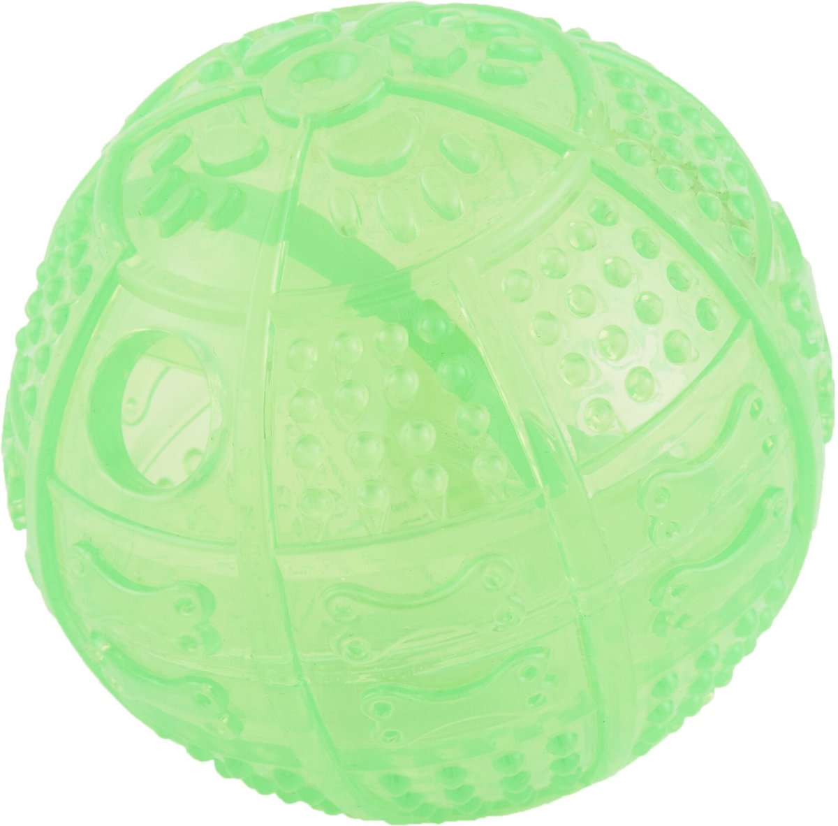 Ethical Pet Dura Brite Treat Dispenser Ball Dog Toy， Color Varies