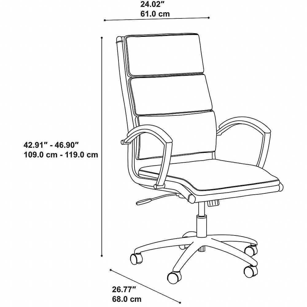 High Back Chair for Conference Tables by Bush Business Furniture