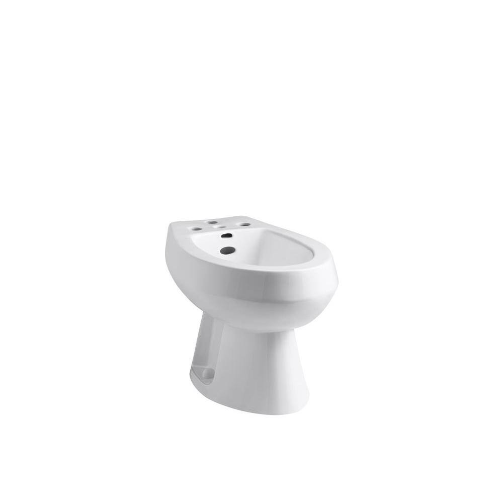 KOHLER San Tropez Elongated Bidet in White K-4854-0