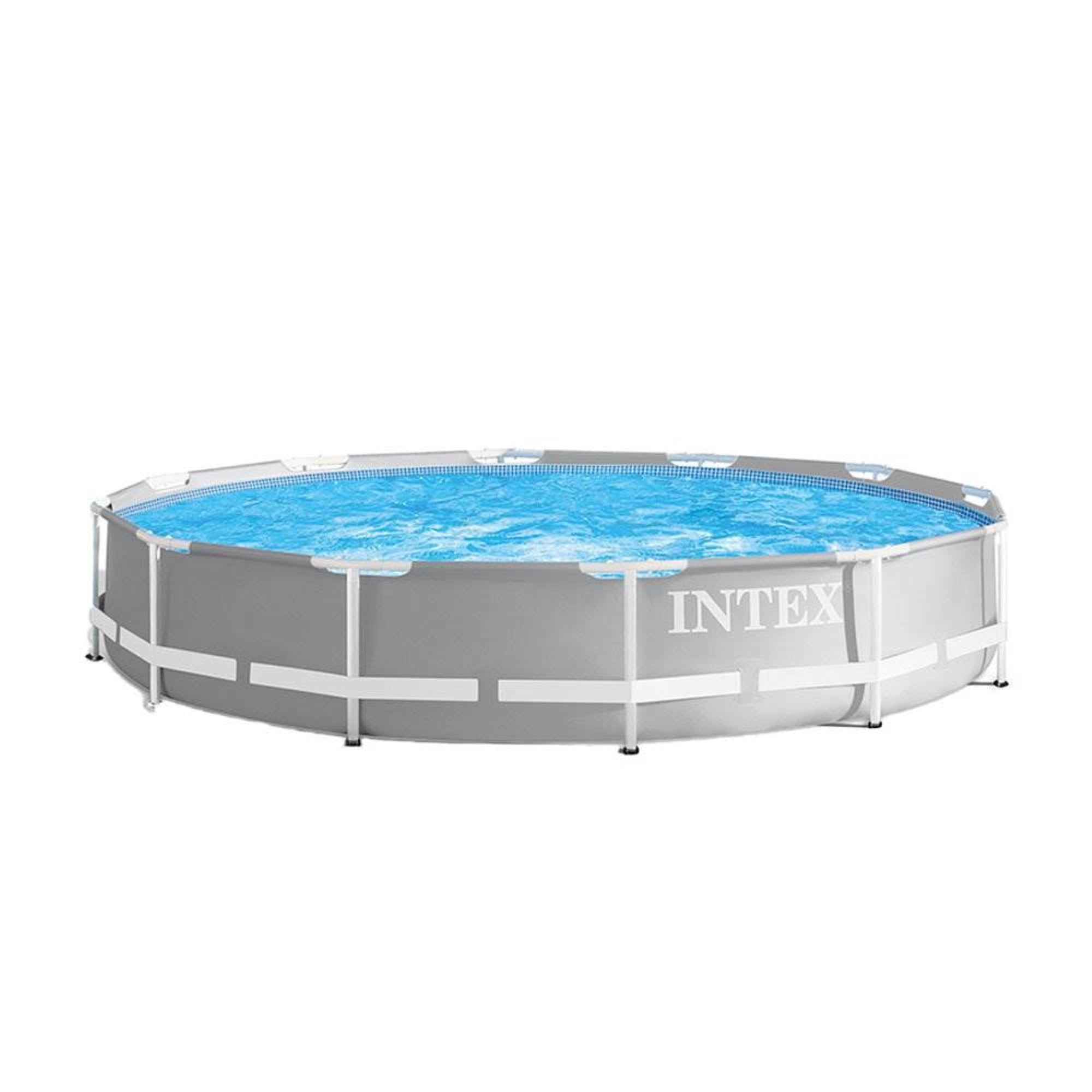 Intex 26711EH 12' x 30" FrameSwimming Pool w/ Pump & Chlorine Tabs. 50 Lbs