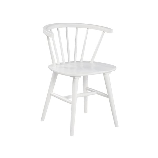 Signature Design by Ashley Grannen White Solid Wood Dining Chairs (Set of 2) - 22