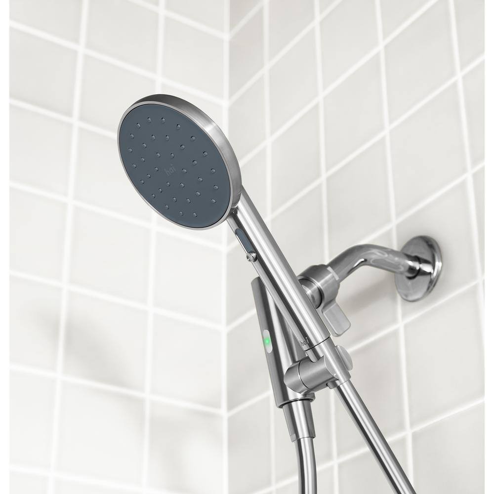 HAI Smart 2-Spray Wall Mount Handheld Shower Head 2.5 GPM in Charcoal HSBTHI2