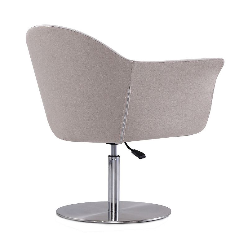 MANHATTAN COMFORT Voyager Swivel Adjustable Accent Chair