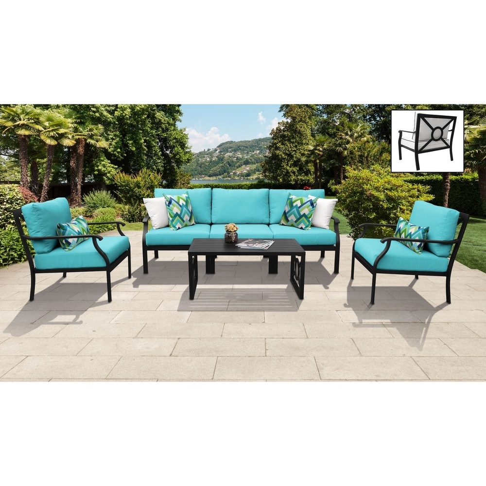 kathy ireland Homes and Gardens Madison Ave. 6 piece Patio Furniture Set