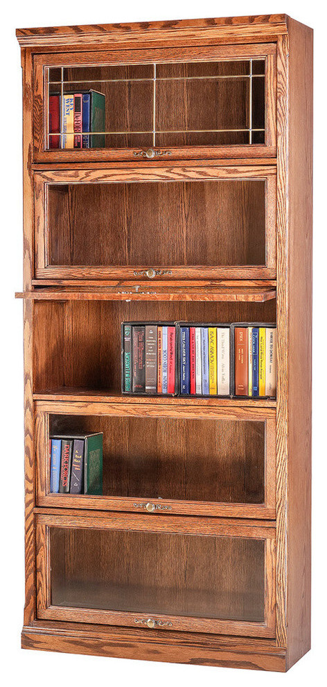 Traditional Oak Lawyers Bookcase   Transitional   Bookcases   by Oak Arizona  Houzz