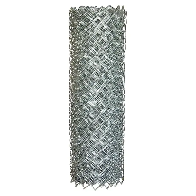 Factory Supply 10.8 Gauge  12 Gauge  14Gauge Galvanized and PVC Coating chain link fencing