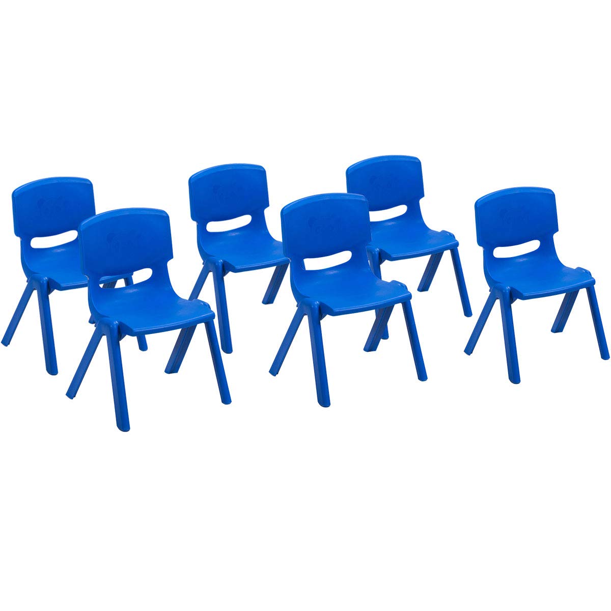 Plastic Stackable School Chairs, 4 Pack Stackable Chairs