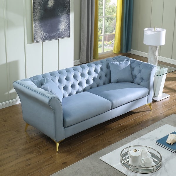 3 Seater SOFA BLUE