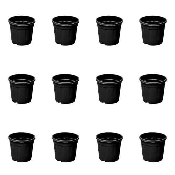 5 inch (13 cm) Grower Round Plastic Pot