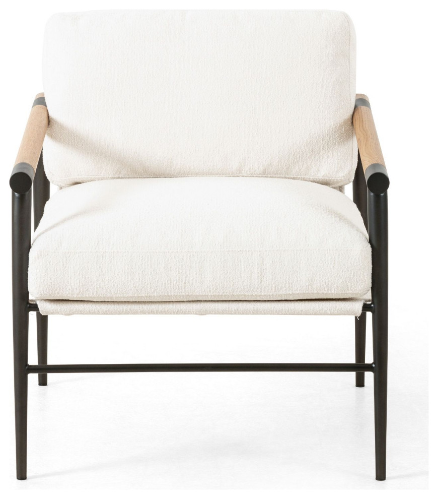 Rowen Fayette Cloud Chair   Midcentury   Armchairs And Accent Chairs   by Four Hands  Houzz