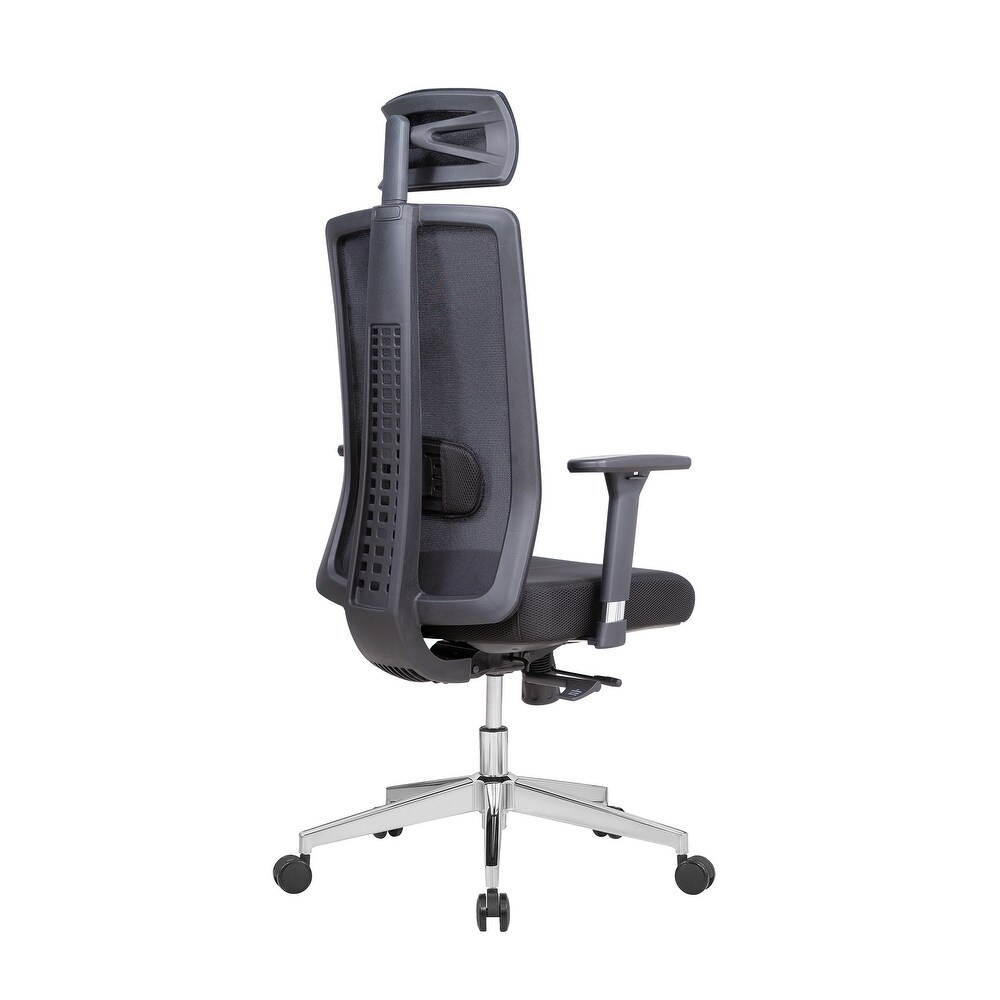 Lanbo Ergonomic Swivel Office Chair Adjustable Lumbar Support Desk Chair with Breathable Mesh