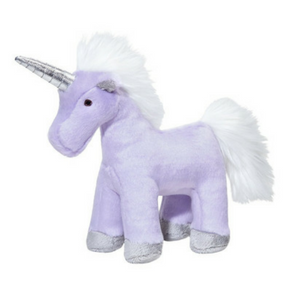 Fluff and Tuff Violet the Unicorn 9 Plush Dog Toy