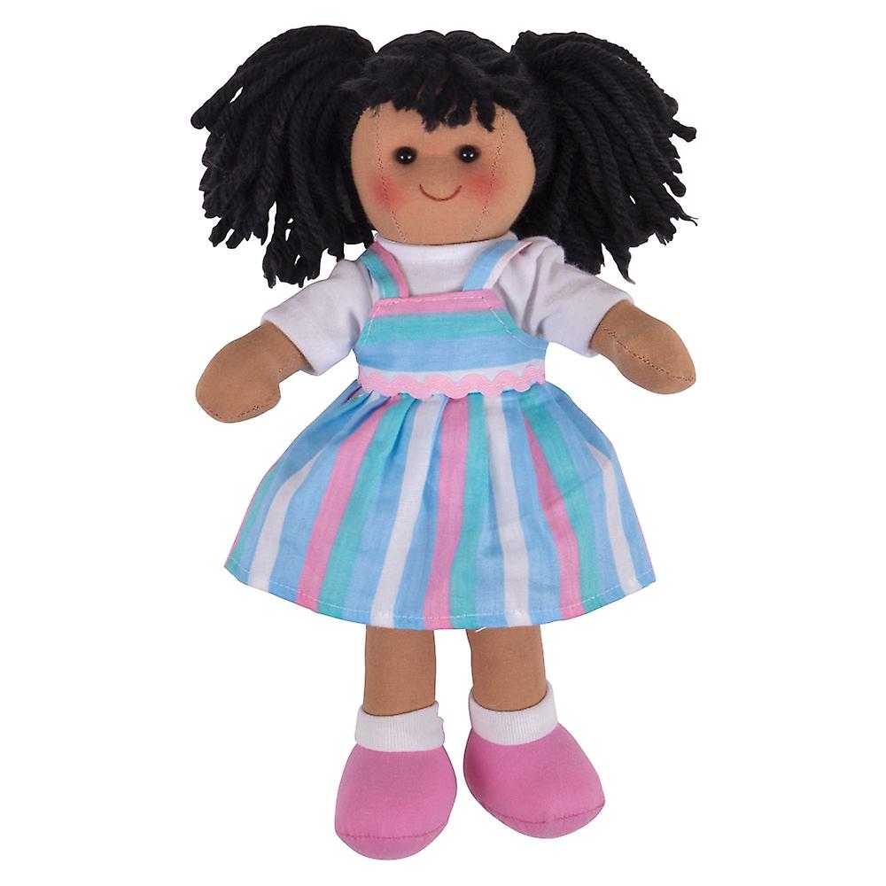 Bigjigs Toys Kira Doll - SMALL Ragdoll Cuddly Toy