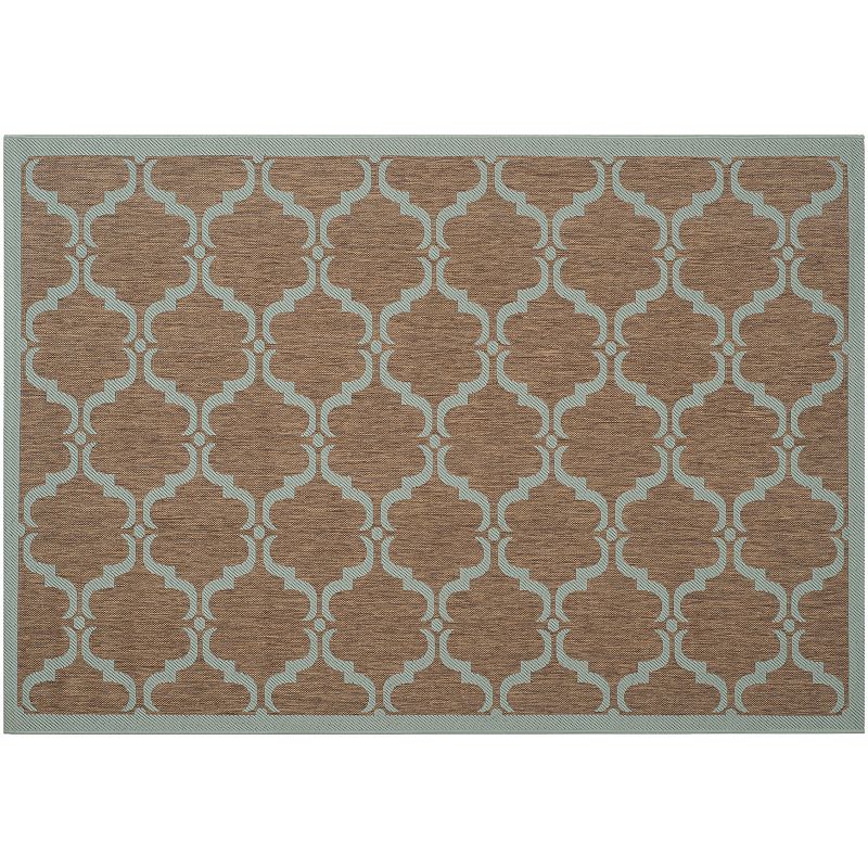 Safavieh Courtyard Crest Trellis Indoor Outdoor Rug