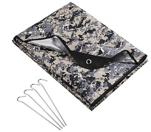 Portable folding Heat reflective Heavy Duty reusable non woven fabrics Survival Blanket For outdoors